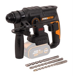 Перфоратор аккумуляторный бесщеточный WORX WX381.9 - фото 404556