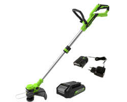 Триммер аккумуляторный GREENWORKS G24LT30, 24 V, 30,5 см, с АКБ 4АЧ и ЗУ - фото 405565