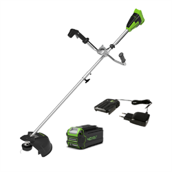 Триммер аккумуляторный G-MAX 40V GREENWORKS GD40BCBK4 с АКБ 4АЧ и ЗУ - фото 405593
