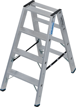Двухсторонняя стремянка Krause STABILO 2x4 ступени 225 кг