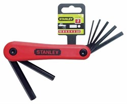Набор шестигранников 7шт. складных 1,5-6ММ Stanley 4-69-261