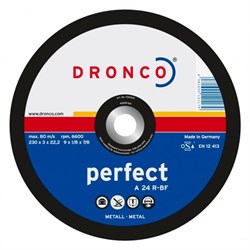 Отрезной круг по металлу A 24 R115х3х22,23 DRONCO 1112015