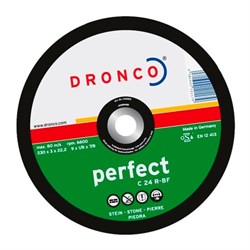 Отрезной круг по камню, плитка, мрамор C 24 R 115х3х22,23 DRONCO 1117015