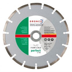 Алмазный отрезной круг LT 46 230х22,23 DRONCO 4230185