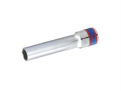 Головка торцевая глубокая 6 гранная, 14мм, 1/2", L=120мм KING TONY 425514M