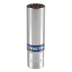Головка торцевая глубокая двенадцатигранная 3/8", 13 мм KING TONY 323013M Tony - фото 678603