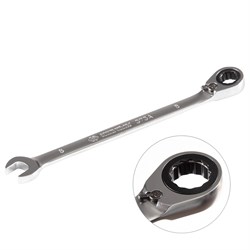 Ключ трещоточный комбинированный с реверсом 8 мм KING TONY 373A08M TONY - фото 679417