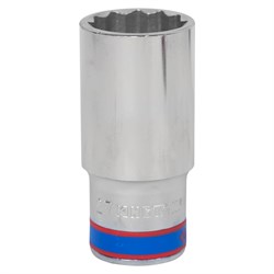 Головка торцевая глубокая двенадцатигранная 1/2", 27 мм KING TONY 423027M TONY - фото 679726