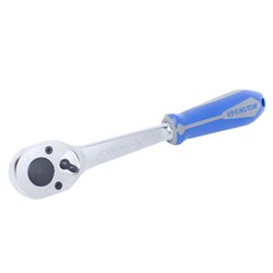 Трещотка 1/2", 262 мм, 32 зубца, флажковая, фиксатор KING TONY 4779-10GR TONY - фото 680219
