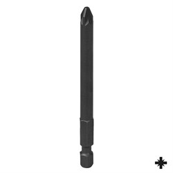 Вставка (бита) торцевая 1/4", Pozidriv, PZ2, 90 мм, для шуруповерта KING TONY 719002Z TONY - фото 681200