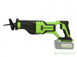 Пила сабельная аккумуляторная 24V GREENWORKS GD24RS Greenworks 1200407 - фото 684075