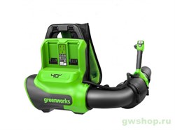 Воздуходув ранцевый аккумуляторный GREENWORKS 40V без АКБ и ЗУ Greenworks 2408107 - фото 684790