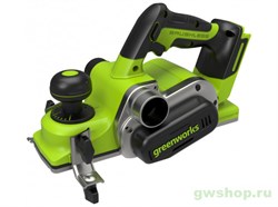 Рубанок аккумуляторный GREENWORKS 24V без АКБ и ЗУ Greenworks 3401707 - фото 685683