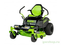 Райдер аккумуляторный GREENWORKS Zero Turn GC82ZT107 с АКБ 5Ач и ЗУ Greenworks 7404107UB - фото 688565