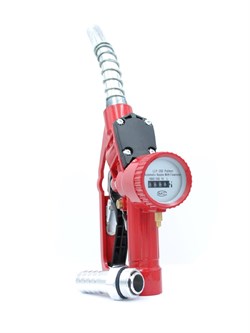 Автоматический пистолет Petropump LLY 25A с механическим счетчиком для бензина, ДТ и керосина, 1", 60 л/мин PP721005 - фото 689760