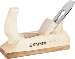 Ручной рубанок Stayer Master деревянный 40х190мм 1854-19_z01 - фото 81592