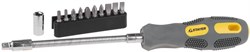 Отвертка с набором бит Stayer Max Grip 1/4 12шт 2590-H12 G - фото 82205