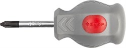 Крестовая отвертка ЗУБР Мастер-Техник короткая, PH1 38мм 25062-38-1_z01 - фото 86249