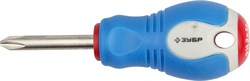 Крестовая отвертка ЗУБР Профи короткая, PH2 38мм 25252-2-038_z01 - фото 86324