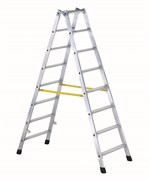 Двухсторонняя алюминиевая стремянка Zarges Z300 2x10 42470