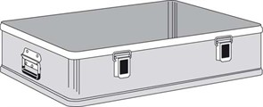 Алюминиевый ящик Zarges К 470 Plus 62 л 40503