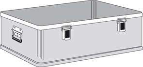 Алюминиевый ящик Zarges К 470 Plus 91 л 40504
