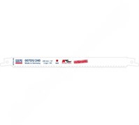 Полотно для сабельной пилы Wilpu 007 DS/240 универсальное 1882200005
