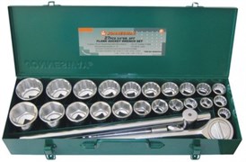 Набор дюймовых торцевых головок Jonnesway 3/4"DR, 7/8"-2", 27 предметов S04H6327S