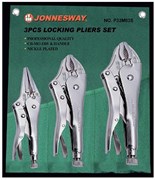 Набор зажимных клещей Jonnesway 3 предмета P32M03S