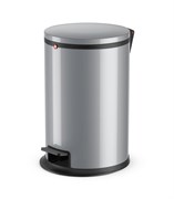 Мусорный контейнер Hailo Pure M 12л., сталь, серебро, арт. 0517-020, шт