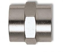 Переходник 1225/3 280/5 (блистер) F1/4*F1/4" цилиндр.муфта