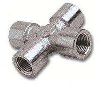 Переходник крестовина GAV 1254/1 250/1 FFFF 1/8" 27818