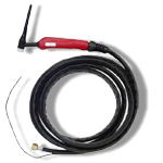 Горелка Aurora TIG 17F 140A (35%) M12x1, 4m гибкая (без управляющих разъемов)