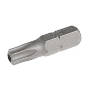 Бита-звездочка Torx Т30Hх25мм 1/4" S2 JTC-1142530