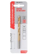 Сверло по металлу Эксперт HSS-G M2 TIN №201 3,4 мм ПрофОснастка 30201041