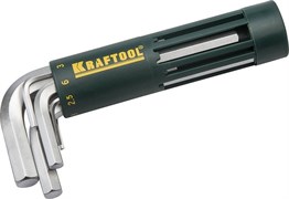 Набор коротких имбусовых ключей Kraftool Expert Hex 2-10 мм, 8шт 27430-1_z01
