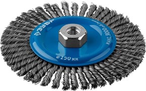 Дисковая щетка для УШМ Зубр Профессионал М14 x 150мм 35192-150_z02
