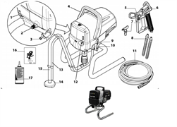 Ремонтный комплект для Zitrek Z1800 018-0971
