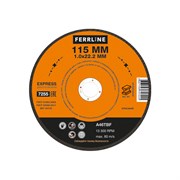 Отрезной круг по металлу FoxWeld FerrLine Express 115 x 1,0 x 22,2 мм A46TBF
