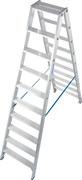 Двухсторонняя стремянка Krause Stabilo 124777 2х10