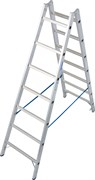 Алюминиевая двухсторонняя стремянка Krause Stabilo 2х7 124913