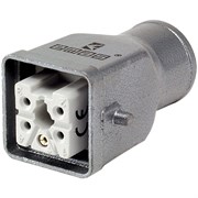 Розетка EMAS 5 полюсов, 10А, монтаж на кабель EBM05PU30