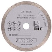 Алмазный пильный диск WORX WA6075 76х1,6х10 мм