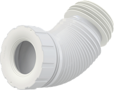 Гофра для унитаза AlcaPlast A97SN DN70/110 x 102/122 мм, L230-530 мм