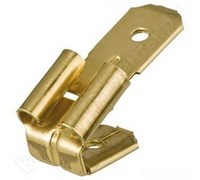 Плоский штепсельный двухконтактный зажим  KNIPEX KN-979938