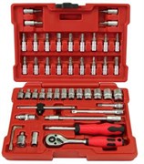 Набор головок, шестигранников и бит PERFECT TOOLS 1/4"DR 48 предметов PT-S248A-BS1