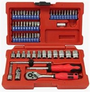 Набор головок и бит PERFECT TOOLS 1/4"DR 58 предметов PT-S258A-BS1