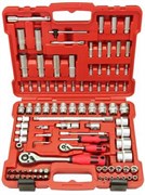 Набор головок и бит PERFECT TOOLS (1/2", 1/4", 3/8") 97 предметов PT-S497A-BS1