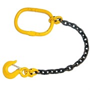 Строп цепной TOR 1СЦ г/п 5,3 т 9,0 м с самозакрывающимся крюком, шт