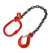 Строп цепной TOR 1СЦ г/п 12,5 т 12,5 м с укорачивающими крюками, шт